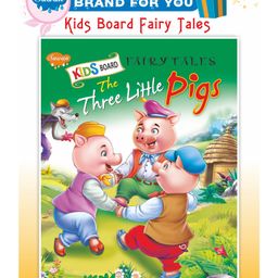 Sawan The Three Little Pigs Fairy Tales Board Book - English-picture-22