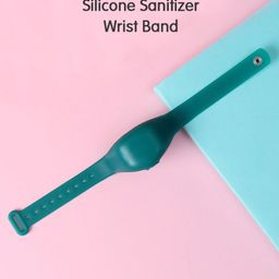 Silicone Sanitizer Refillable Wrist Band - Blue-image-90