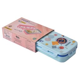 Youp Lunch Box with Spoon and Small Container Blue - 500 ml-picture-21