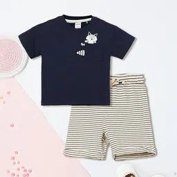 max Boys Printed T-shirt with Shorts-picture-16