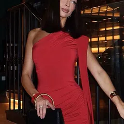 LULU & SKY Striped Sheath Midi Dress-image-8