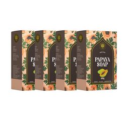 ORGANICOS Set Of 4 Papaya Soap- 100 g Each-57