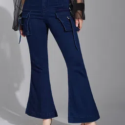 Life With Pockets Women Bootcut High-Rise Stretchable Jeans-image-37