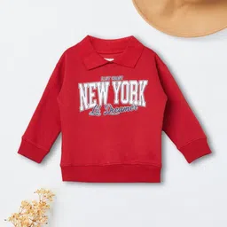 max Girls Printed Pullover Sweater-image-89