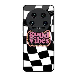 QRIOH Good Vibes Typography Printed Mi 14 Ultra 5G Silicone Back Case-image-94