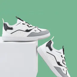 FUEL Men Colourblocked PU Sneakers-image-23