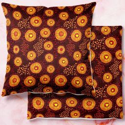 ArtzFolio Multicoloured Set of 2 Square Cushion Covers-image-29