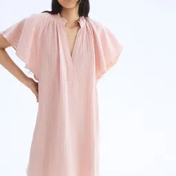 H&M A-Line Muslin Dress-image-64