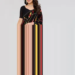 Moda Rapido Poly Georgette Saree-image-61