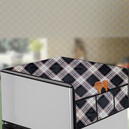 The Furnishing Tree Cream Plastic Refrigerator Cover-image-41
