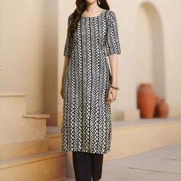 Ethnic basket Women Multicoloured Kurtas-picture-22