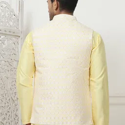 Anouk Woven Design Nehru Jacket image 5