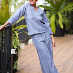 Creatures of Habit Linen Top & Trouser-image-43