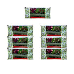 AMAK INC Green Fabric Multi-Utility Wardrobe Organisers-picture-46