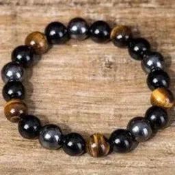 Divine souvenirs Unisex Artificial Beaded Elasticated Bracelet-image-25
