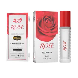 MEENA Rose Long Lasting Roll On Attar - 6 ml-image-78