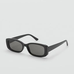 MANGO Women Rectangle Sunglasses with UV Protected Lens -17012542-picture-1