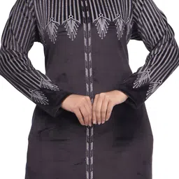 WOOL 4U Women Ethnic Motifs Printed Regular Kurta with Trousers & With Dupatta image 2