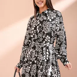 ESPYR By Tokyo Talkies Women Floral Printed A-Line Mini Dress-image-72