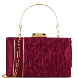 Lavie Textured Box Clutch-11
