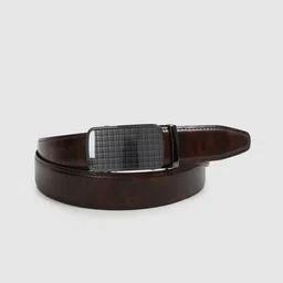 CODE by Lifestyle Men Slider Buckle Leather Formal Belt-45