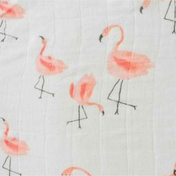 Elementary Reusable Muslin Cotton Square Organic Nappy Set Large Size Pack of 4 - Multicolor (Assorted Designs) image 3