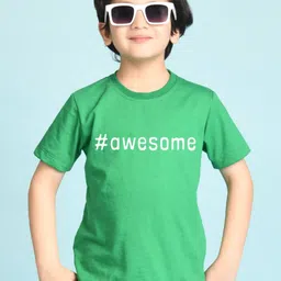 NUSYL Boys Graphic Printed Round Neck Cotton Oversized T-shirt-image-97