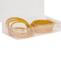 1ST TIME Yellow Alloy Bangle image 5