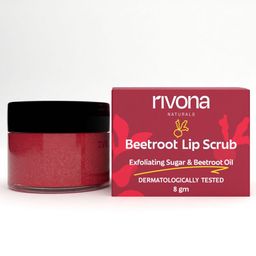 Rivona Naturals Sugar & Beetroot Oil Exfoliating Lip Scrub- 8g-23