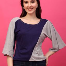 BAESD Colourblocked Cotton Top-image-87
