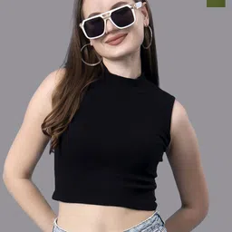 Friskers Pack Of 2 Cotton Crop Top-picture-23