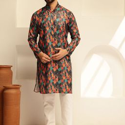SOJANYA Men Printed Kurta-picture-25