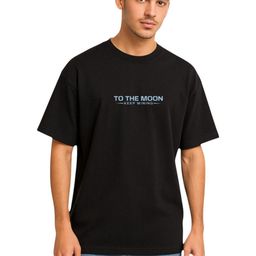 Billion Typography Printed Drop-Shoulder Sleeves Pure Cotton Oversized T-shirt-image-96