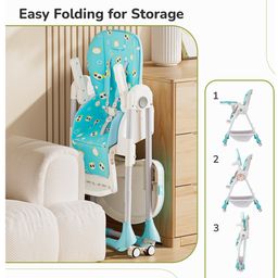 R for Rabbit Marshmallow The Smart High Chair - Green image 4
