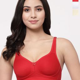 College Girl Women Pack Of 2 Full Coverage Lightly Padded Minimizer Bra-picture-50