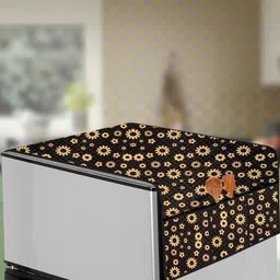 The Furnishing Tree Yellow Printed Refrigerator Cover-picture-33