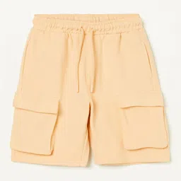 Fame Forever by Lifestyle Boys Regular Fit Cotton Cargo Shorts-image-88