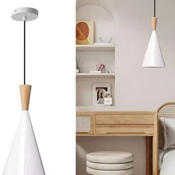 KINIS White & Gold-Toned Aluminium Quirky Ceiling Lamp-image-72