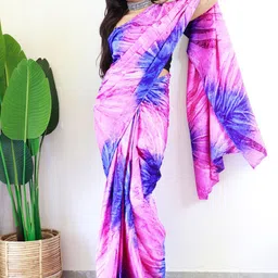 Anouk Rustic Poly Chiffon Saree image 4