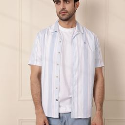 WROGN Men Comfort Opaque Printed Casual Shirt-image-92