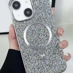 Luxury Kase Solid Printed iPhone 15 Plus Back Case Mobile Accessories-image-46