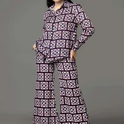 Moda Rapido Printed Shirt With Trousers Co-Ords-picture-20