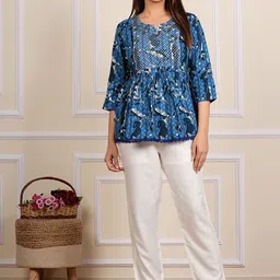 HEBA Printed Top With Trouser-picture-11