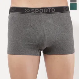 Sporto by Macho Men Pack Of 3 Short Trunks Sprto_M1022-A(1)-CH(1)-Prt(1)--S-picture-31