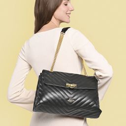 Lavie Structured Satchel with Quilted-8