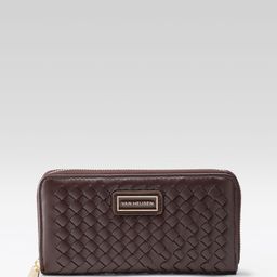 Van Heusen Women Woven Textured Zip Around Wallet-27