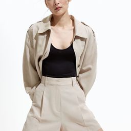 H&M Women Linen-Blend Shorts-picture-32
