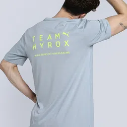 Puma x Hyrox Printed Round Neck Short Sleeve Training T-Shirt-image-95
