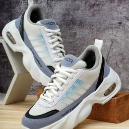 HIDA Men Mesh Running Non-Marking Shoes-5