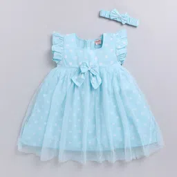 SNUGGLY MONKEY Polka Dot Fit & Flare Dress-picture-45